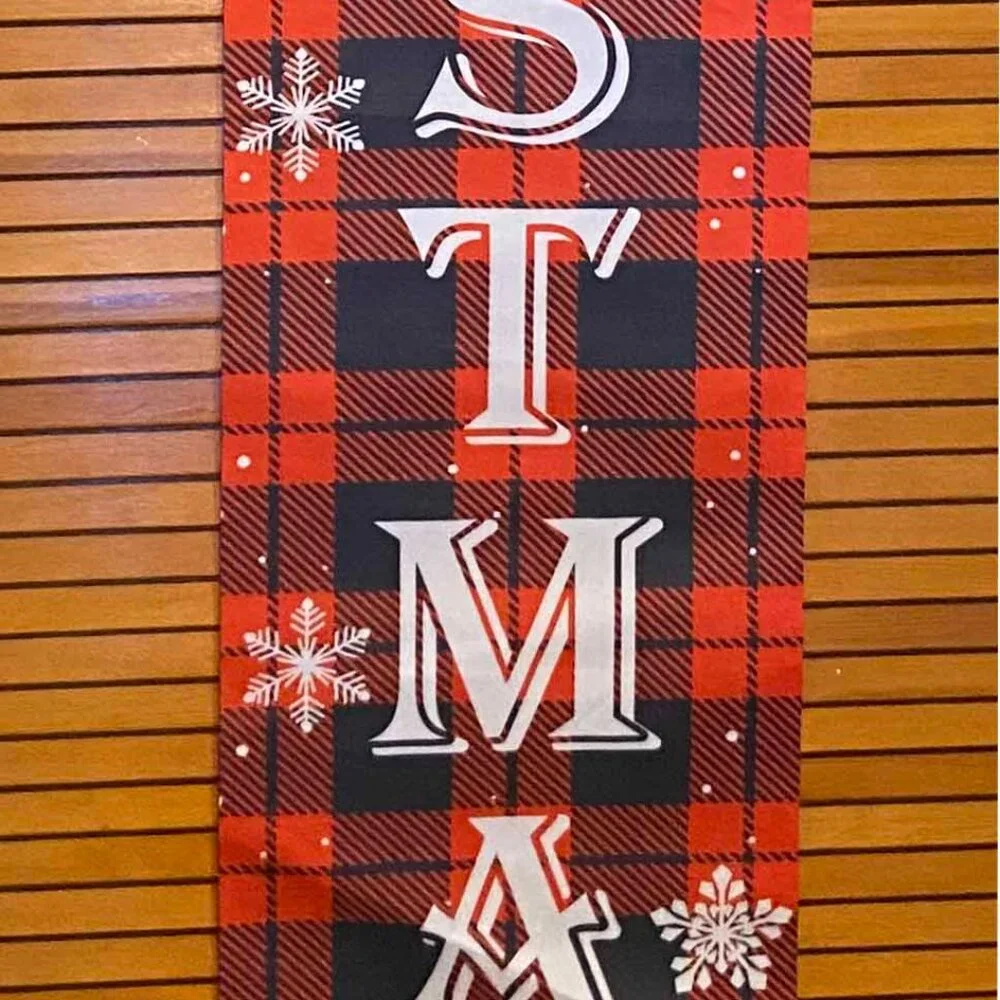 MERRY CHRISTMAS outdoor banners - Picture 8 of 12
